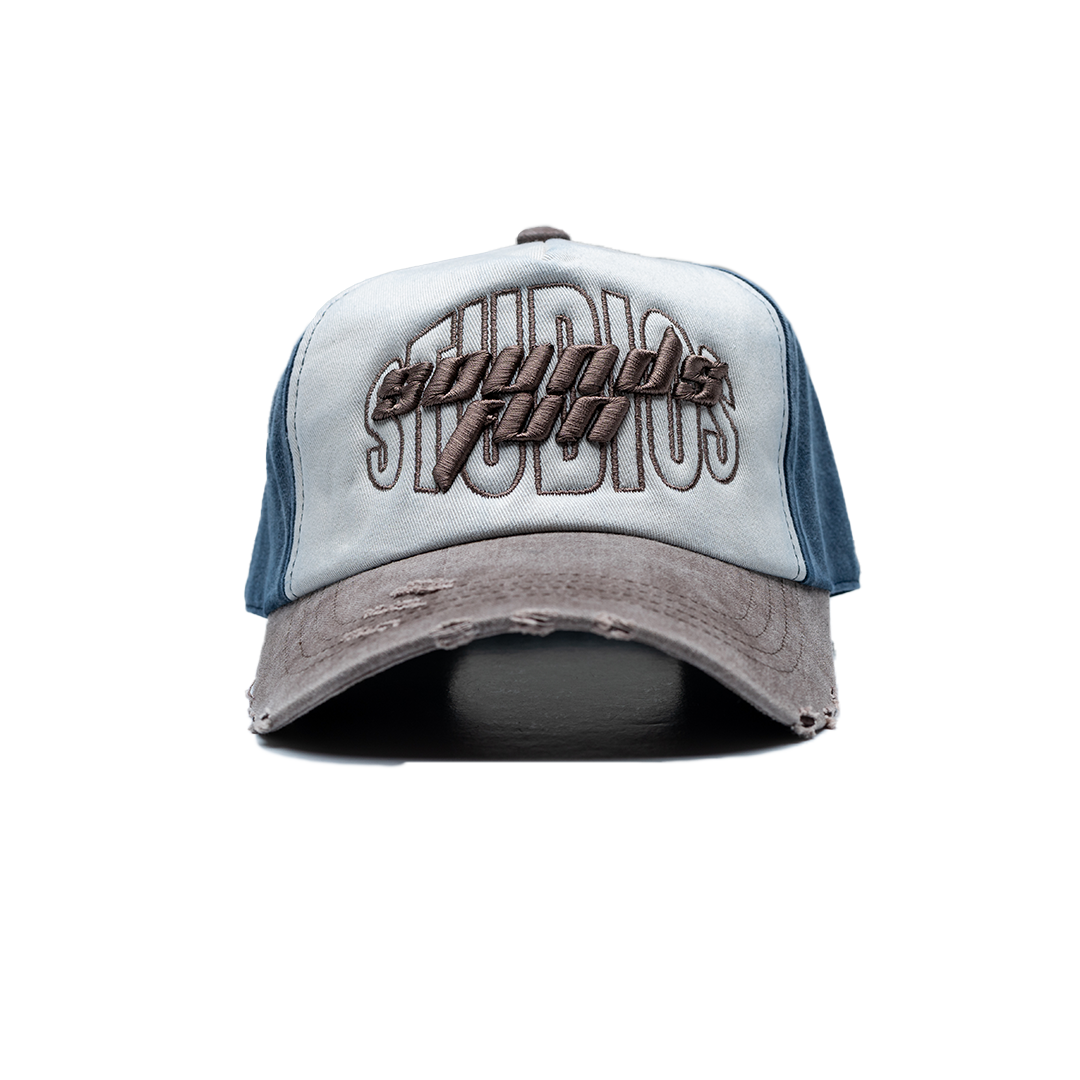 front of hat