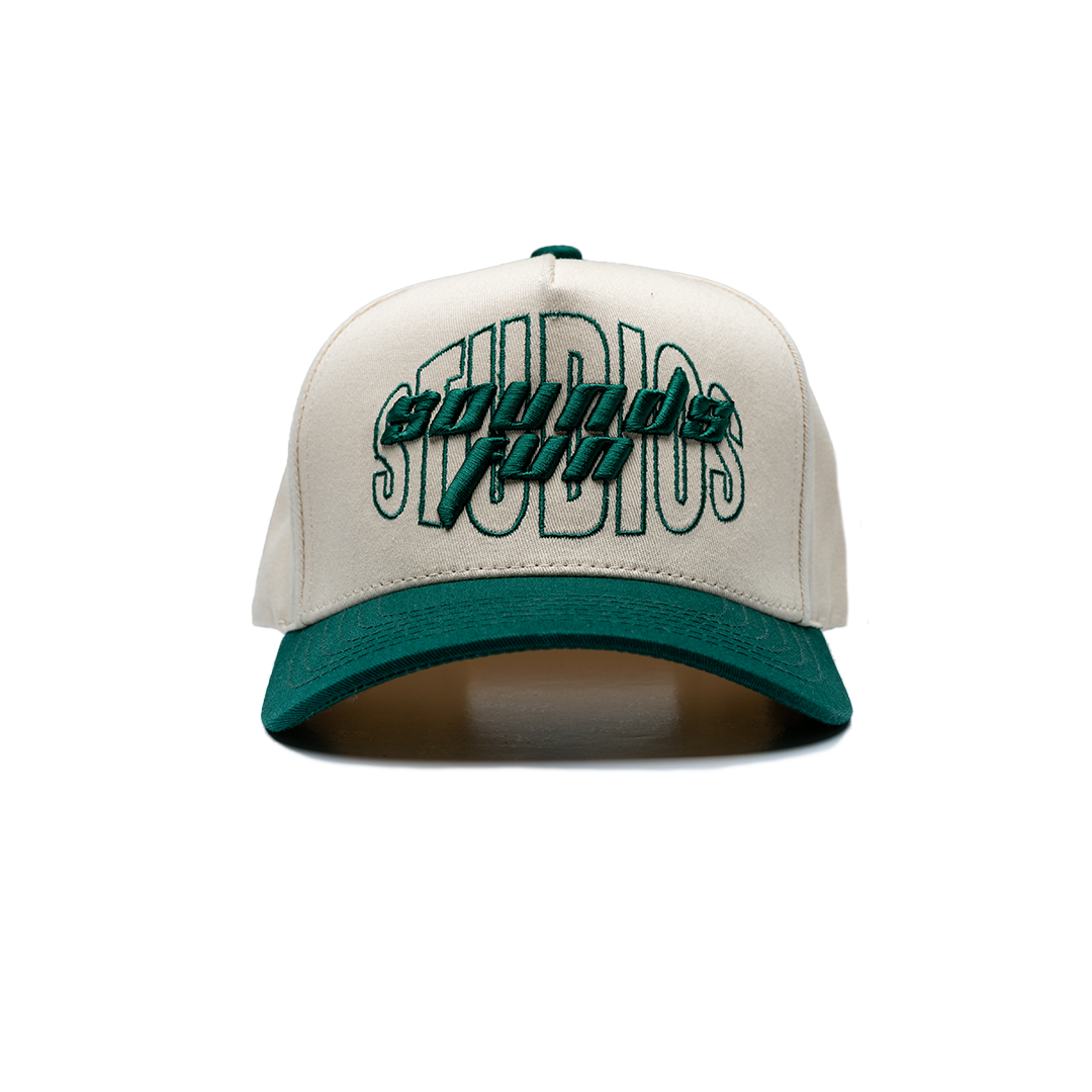 front of hat