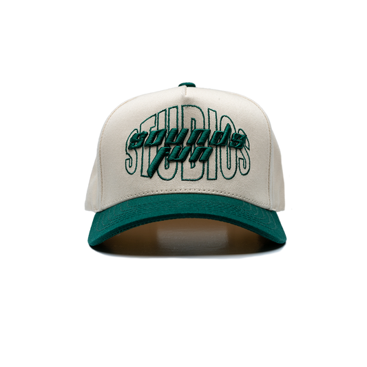 front of hat